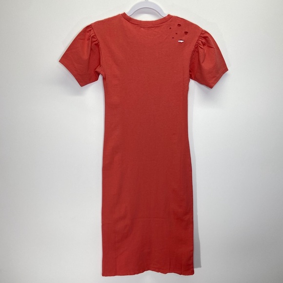 Abound Nordstrom Distressed Sheath Midi Dress XS - Picture 7 of 13